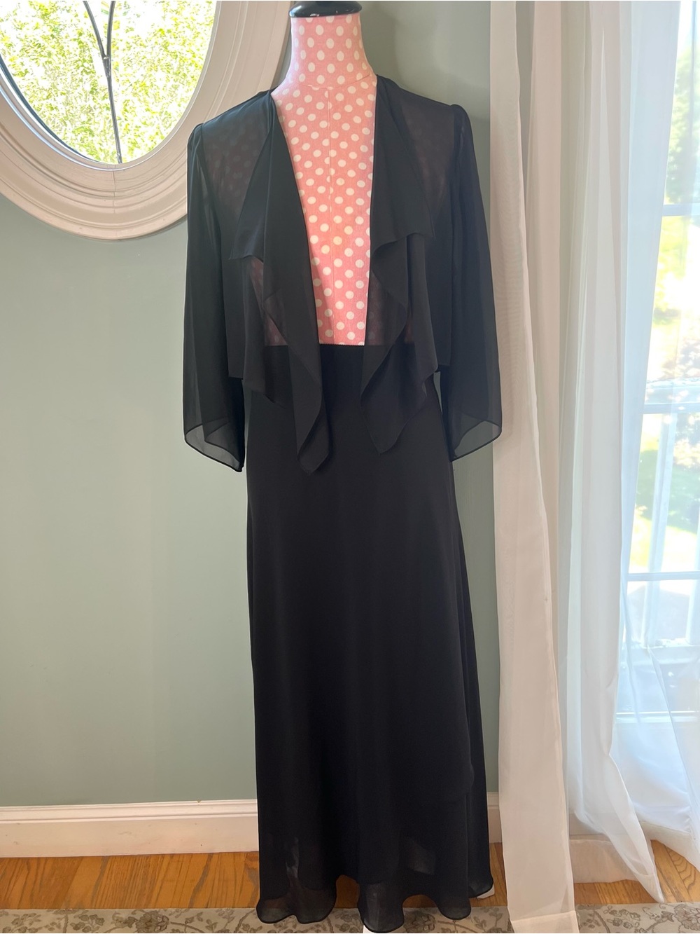 Alex Evenings Chiffon Skirt & Bolero Jacket Set